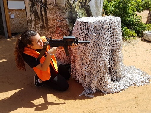 לייזר טאג אדרנלין בשטח